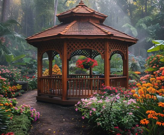 Le charme et l&rsquo;utilité des gloriettes de jardin