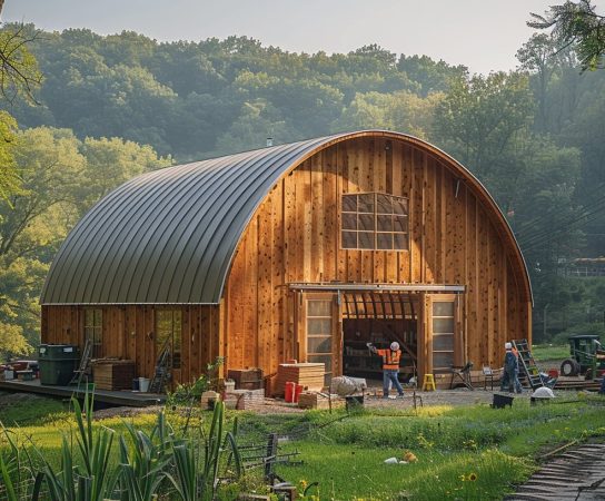 Le hangar en bois en kit : un choix économique et pratique pour vos projets