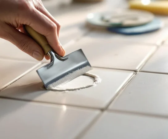 Reboucher un trou dans le carrelage : produit et méthode selon le dégât