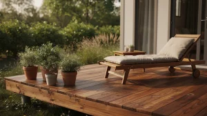 Bien choisir et poser une terrasse bois pour mobil home