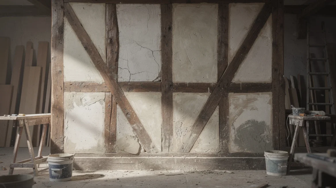 Remplissage entre colombage : comprendre, choisir et rénover un mur à colombage
